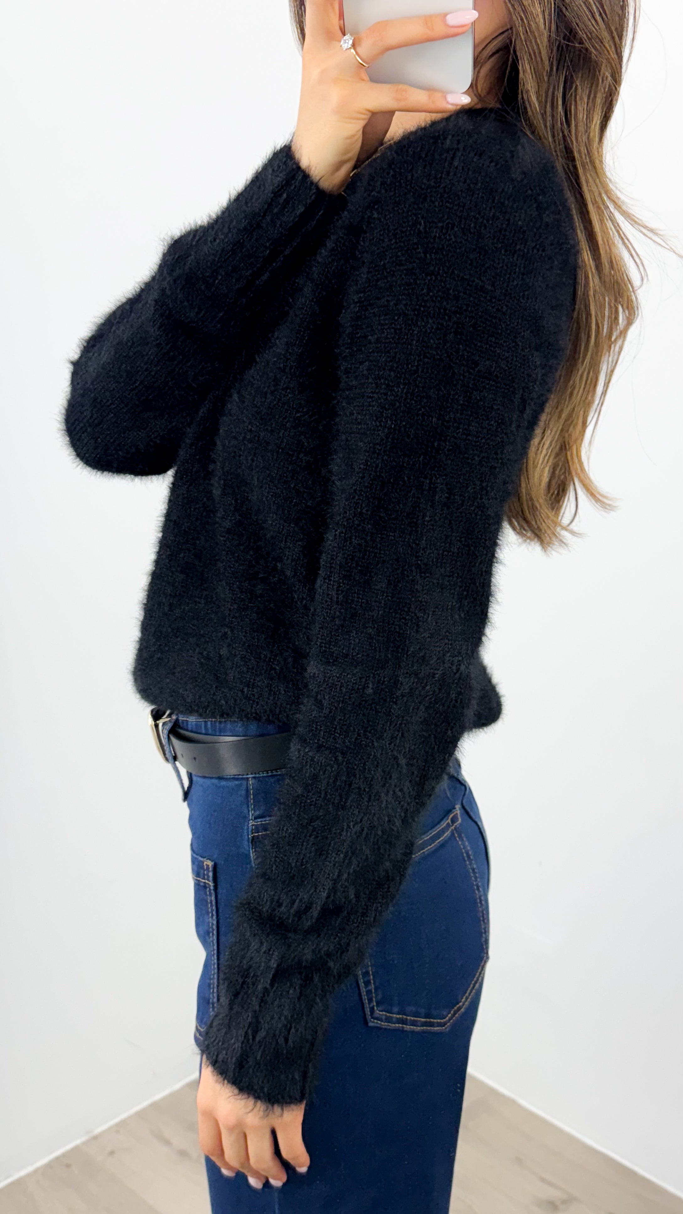 DOMINIQUE KNIT - BLACK