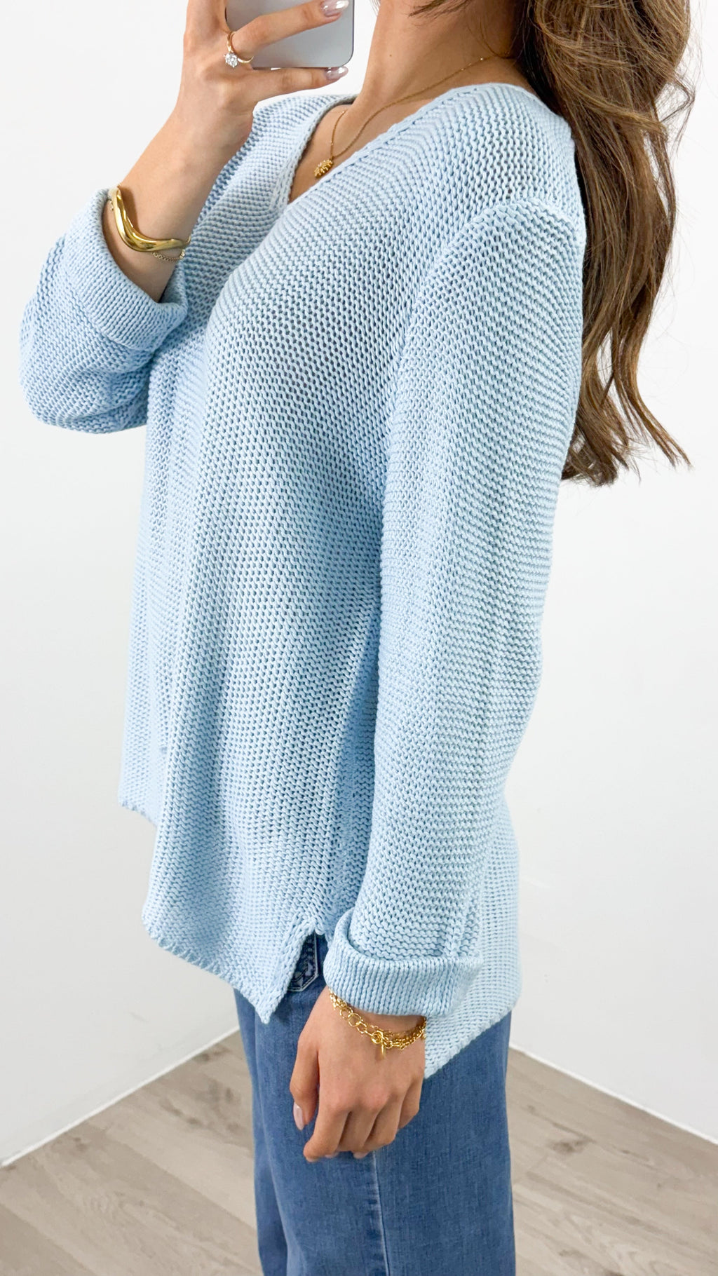 TIANA KNIT - BLUE