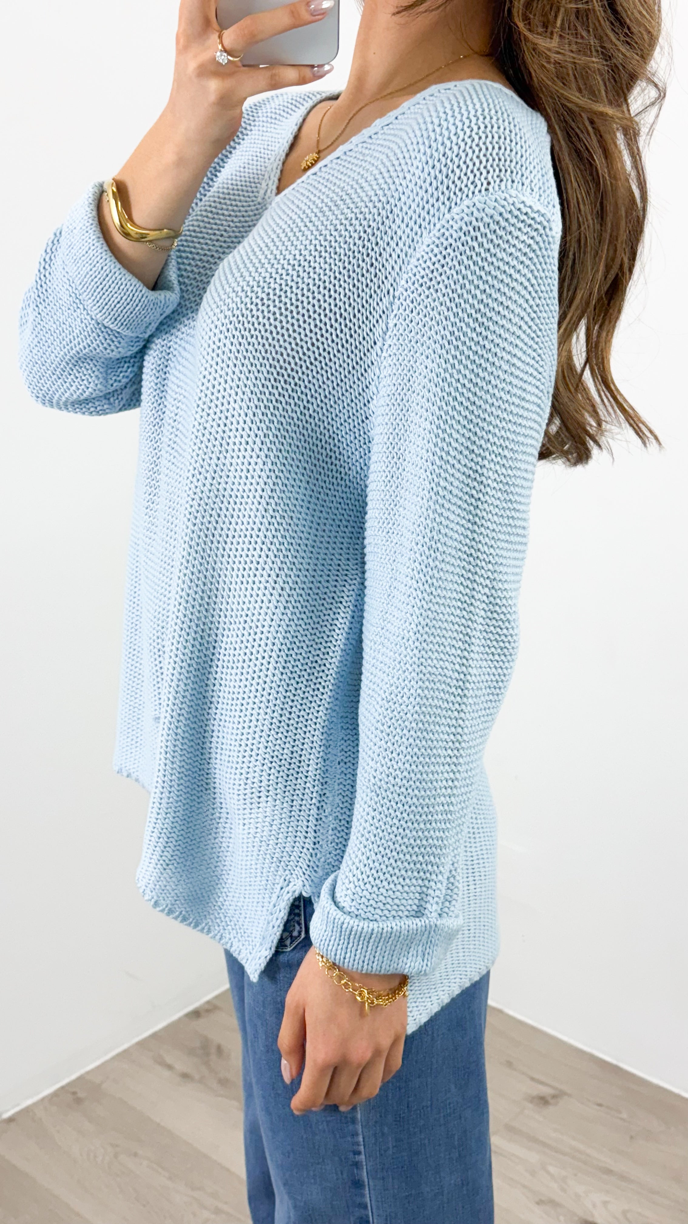 TIANA KNIT - BLUE
