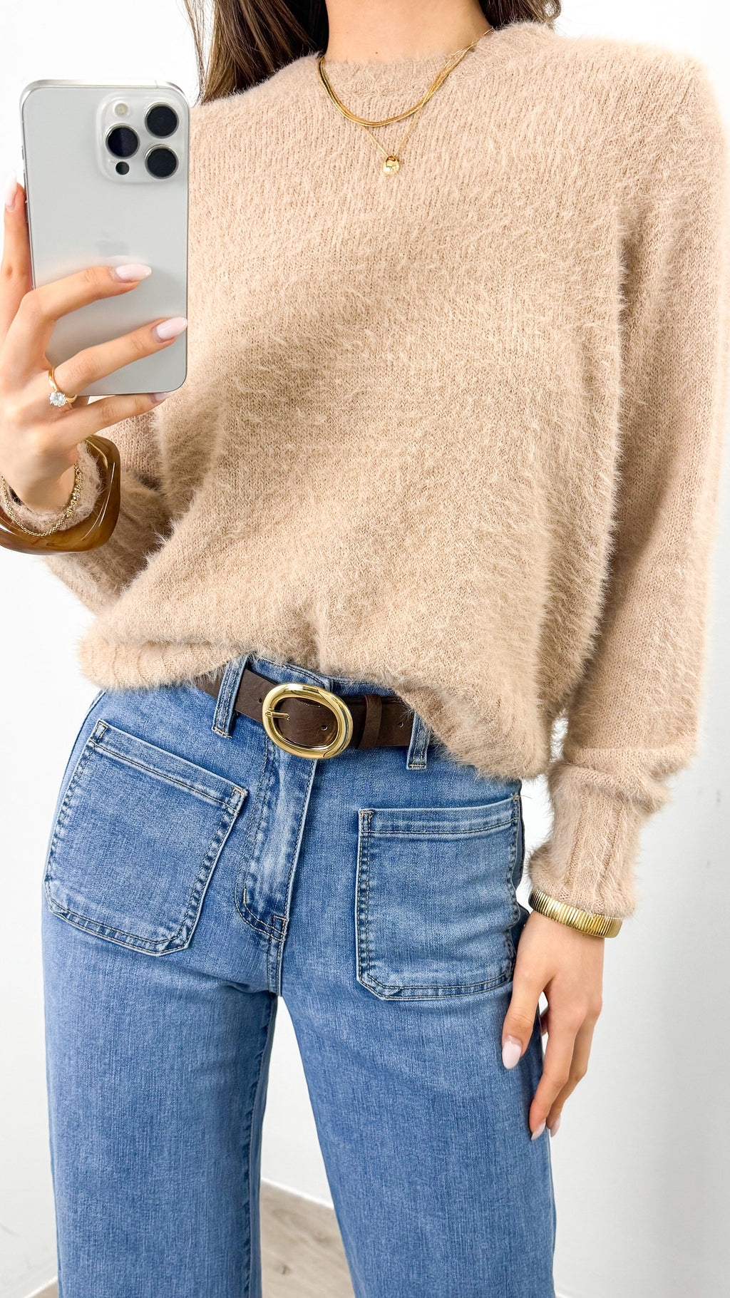 DOMINIQUE KNIT - BEIGE