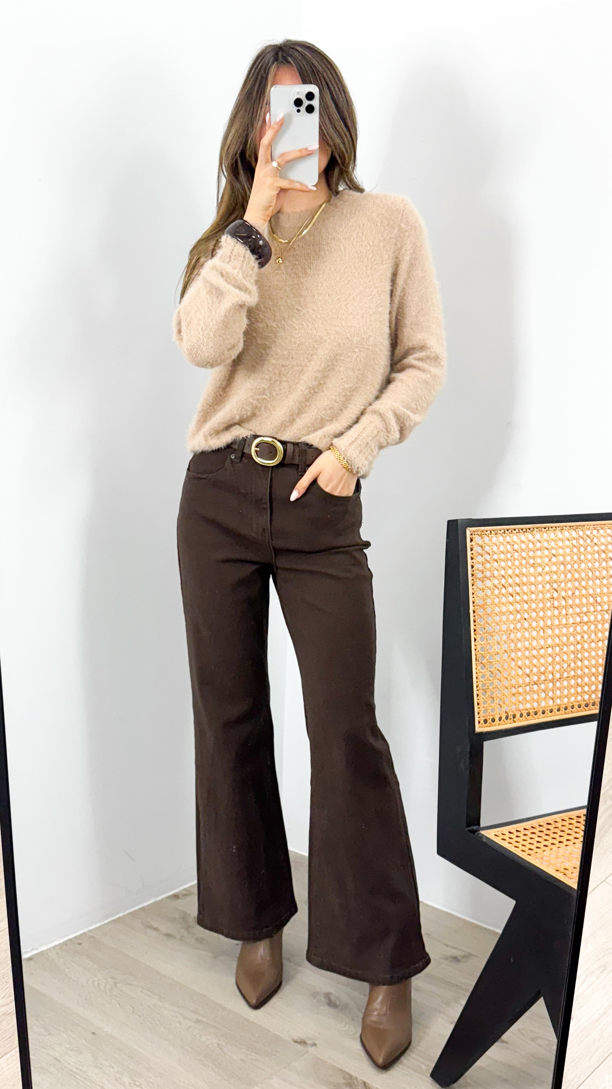 DOMINIQUE KNIT - BEIGE