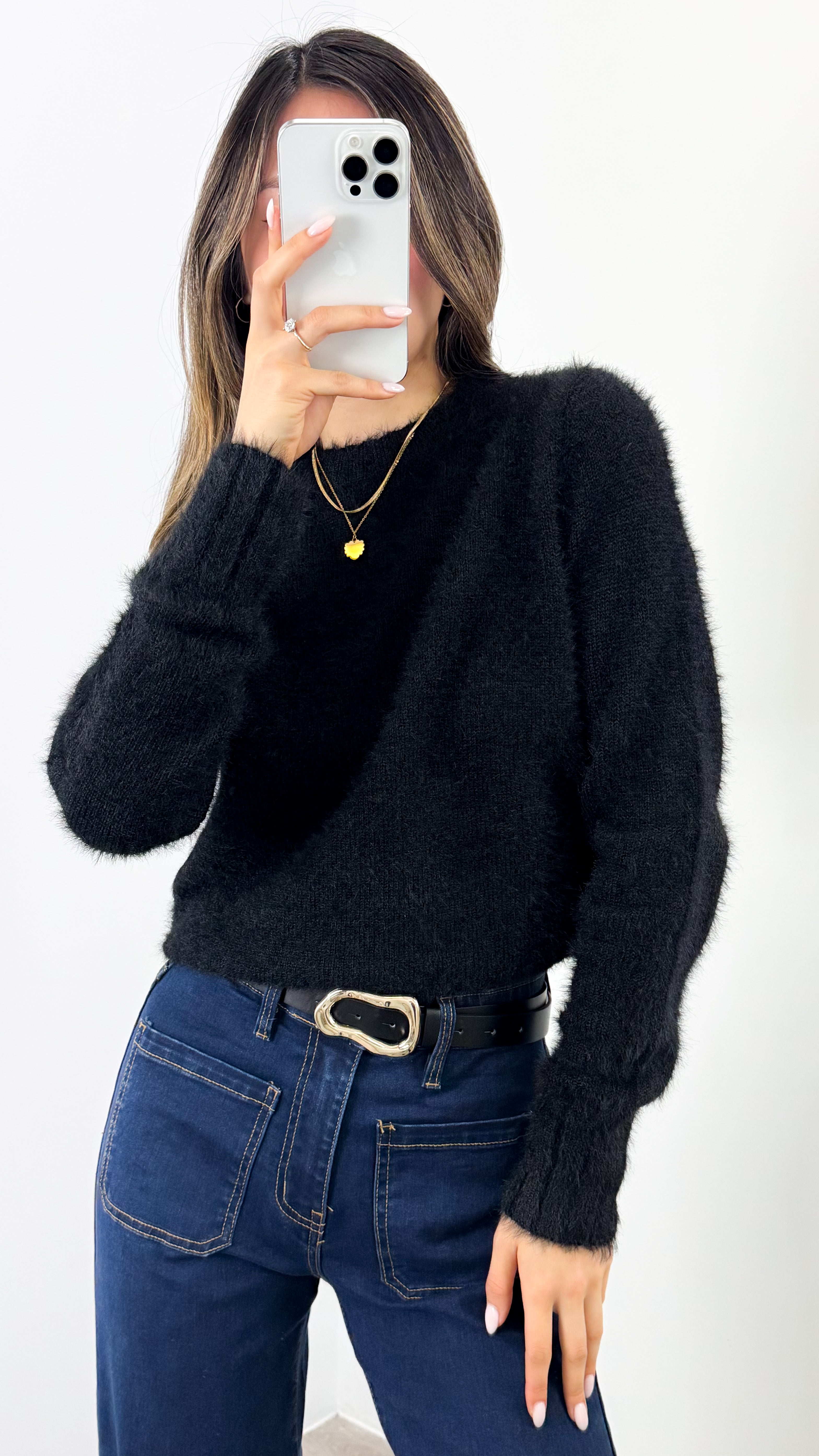 DOMINIQUE KNIT - BLACK