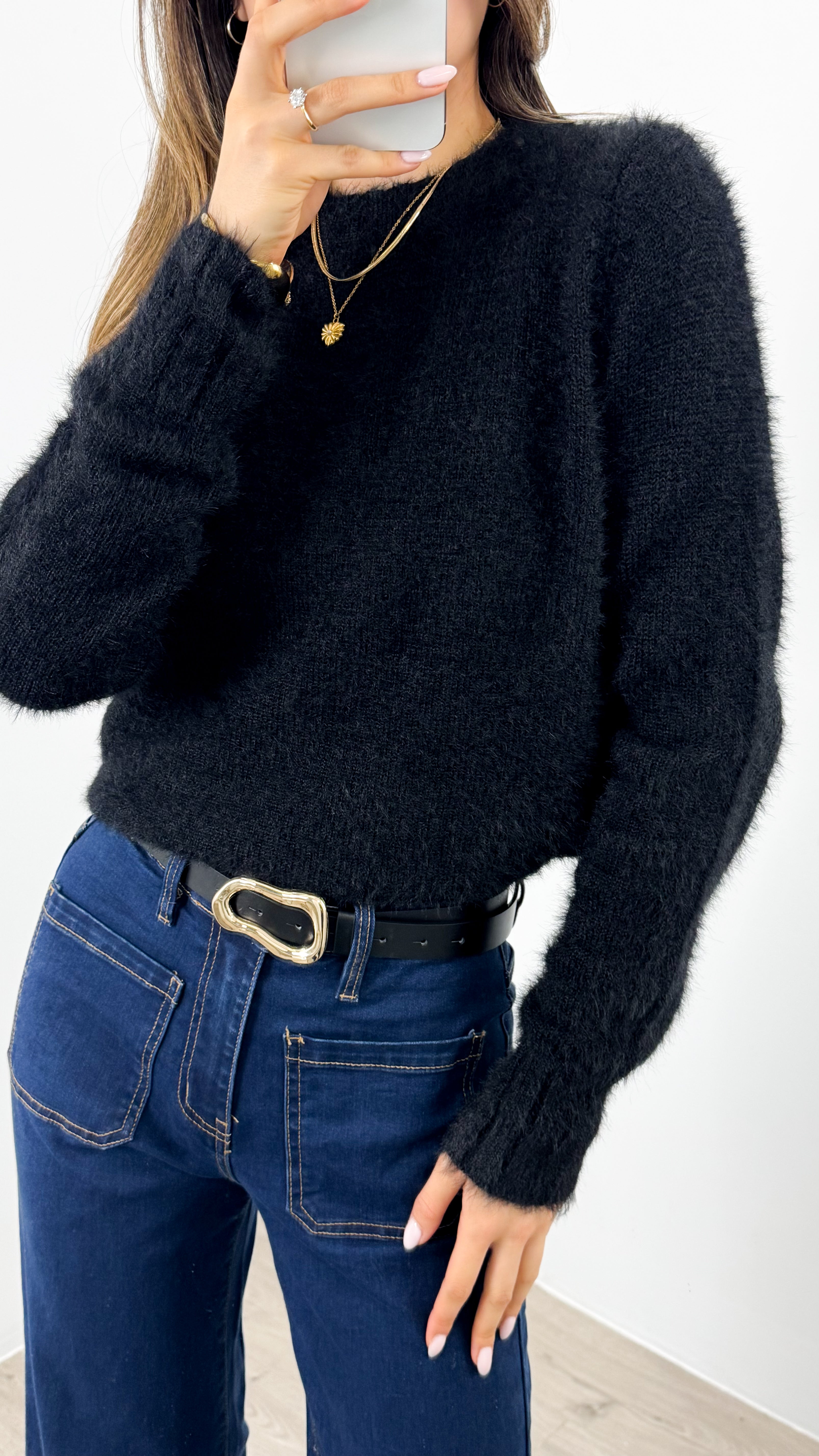 DOMINIQUE KNIT - BLACK