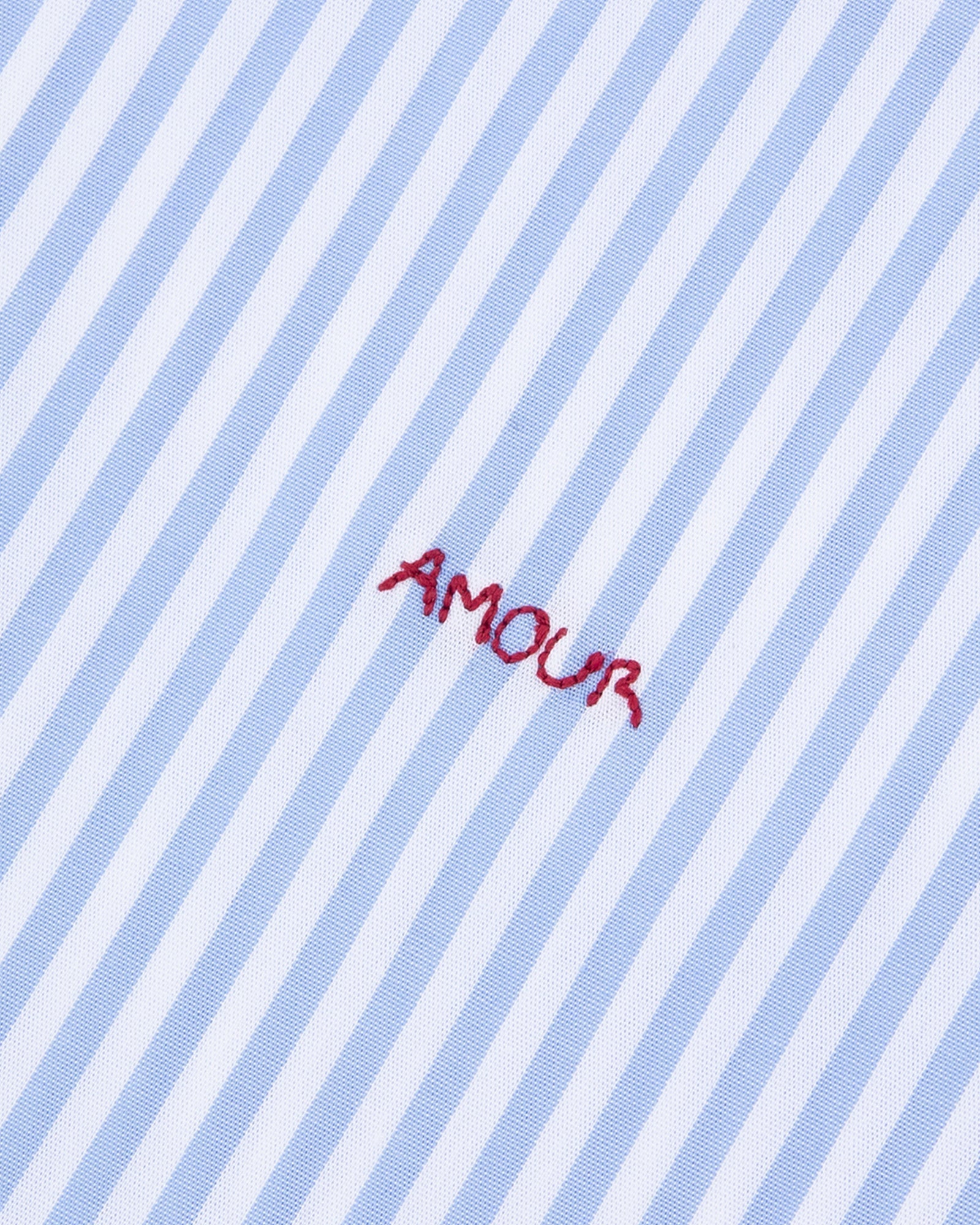 "Amour" breteuil poplin shirt