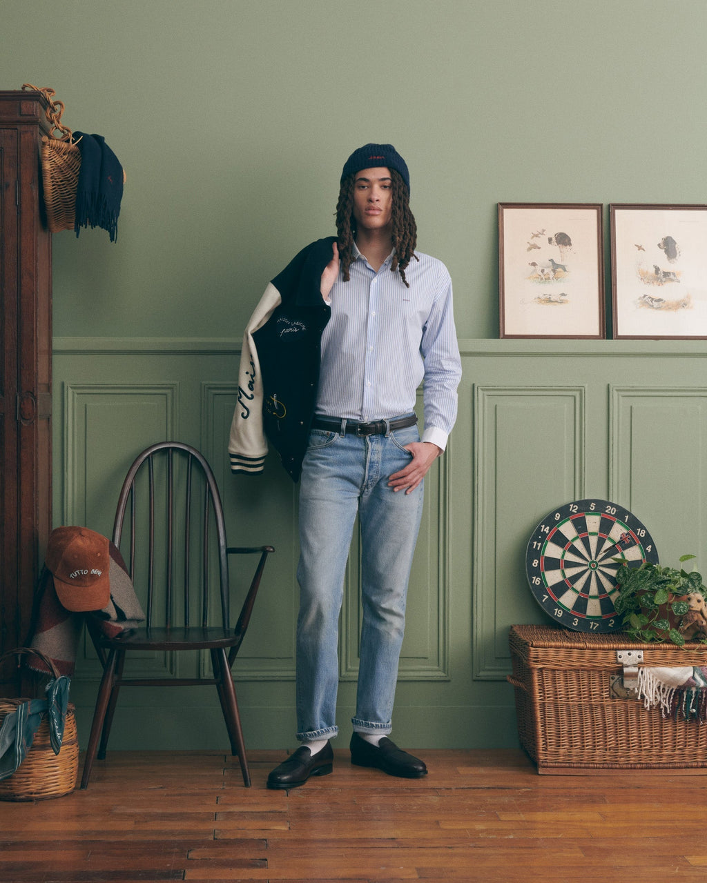 "Amour" breteuil poplin shirt