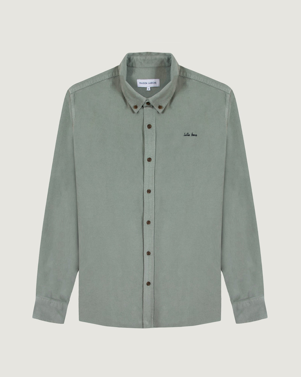 "Tutto Bene" malesherbes velvet shirt