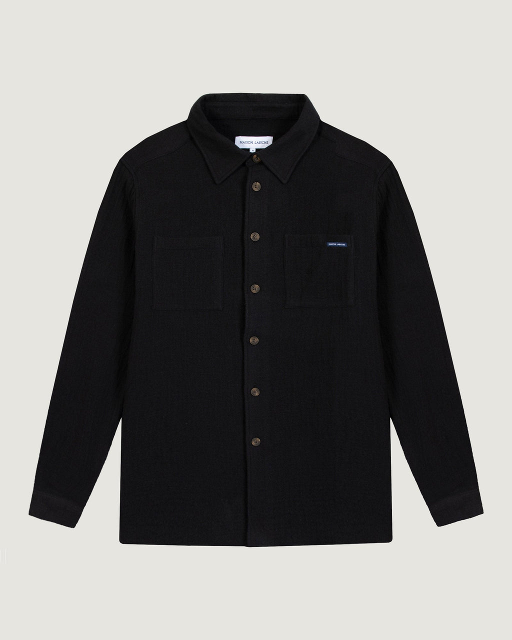 "Cotton Gauze" monge overshirt