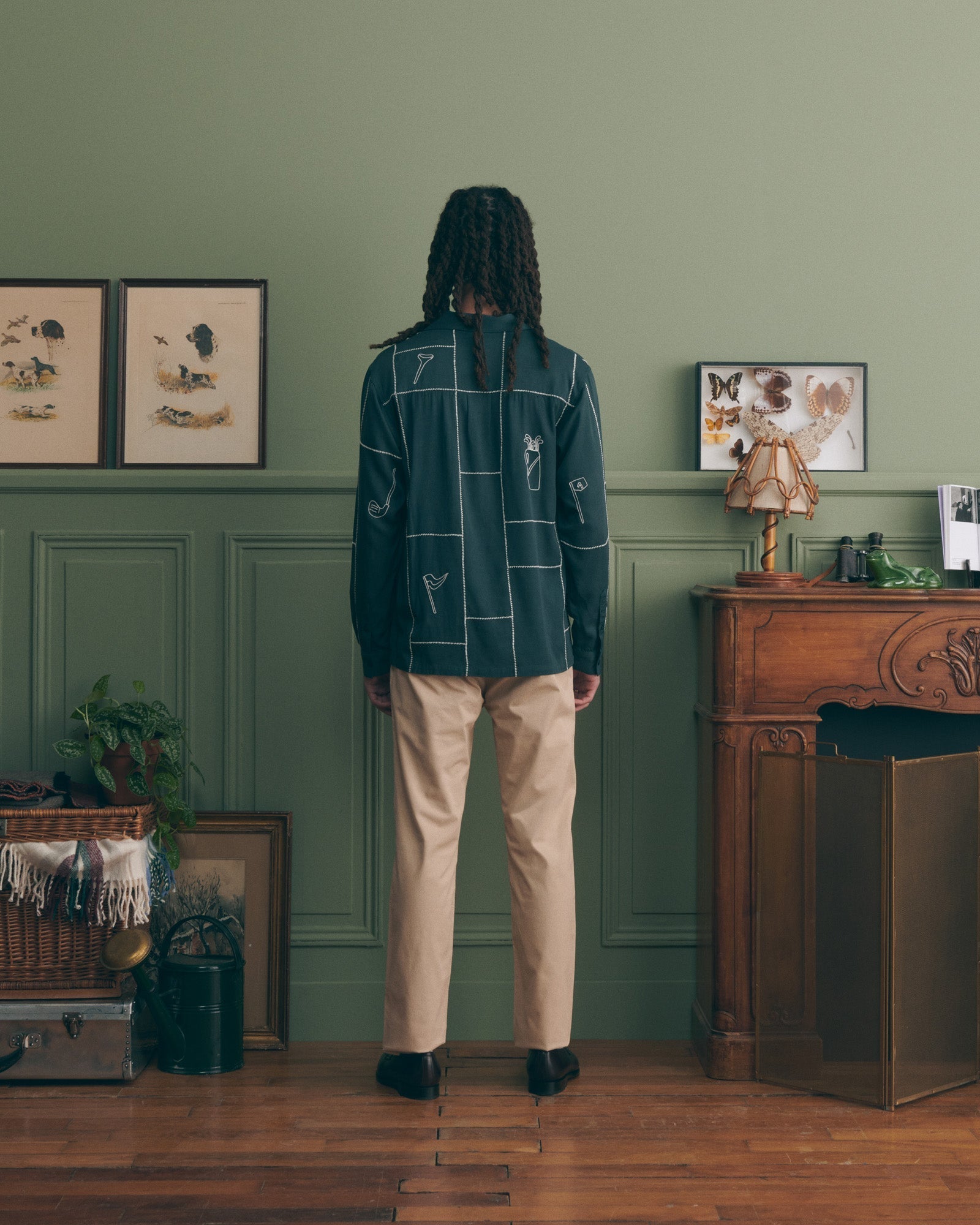 "Golf" riqueti tencel shirt